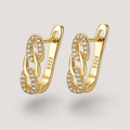Brincos Cuban Link