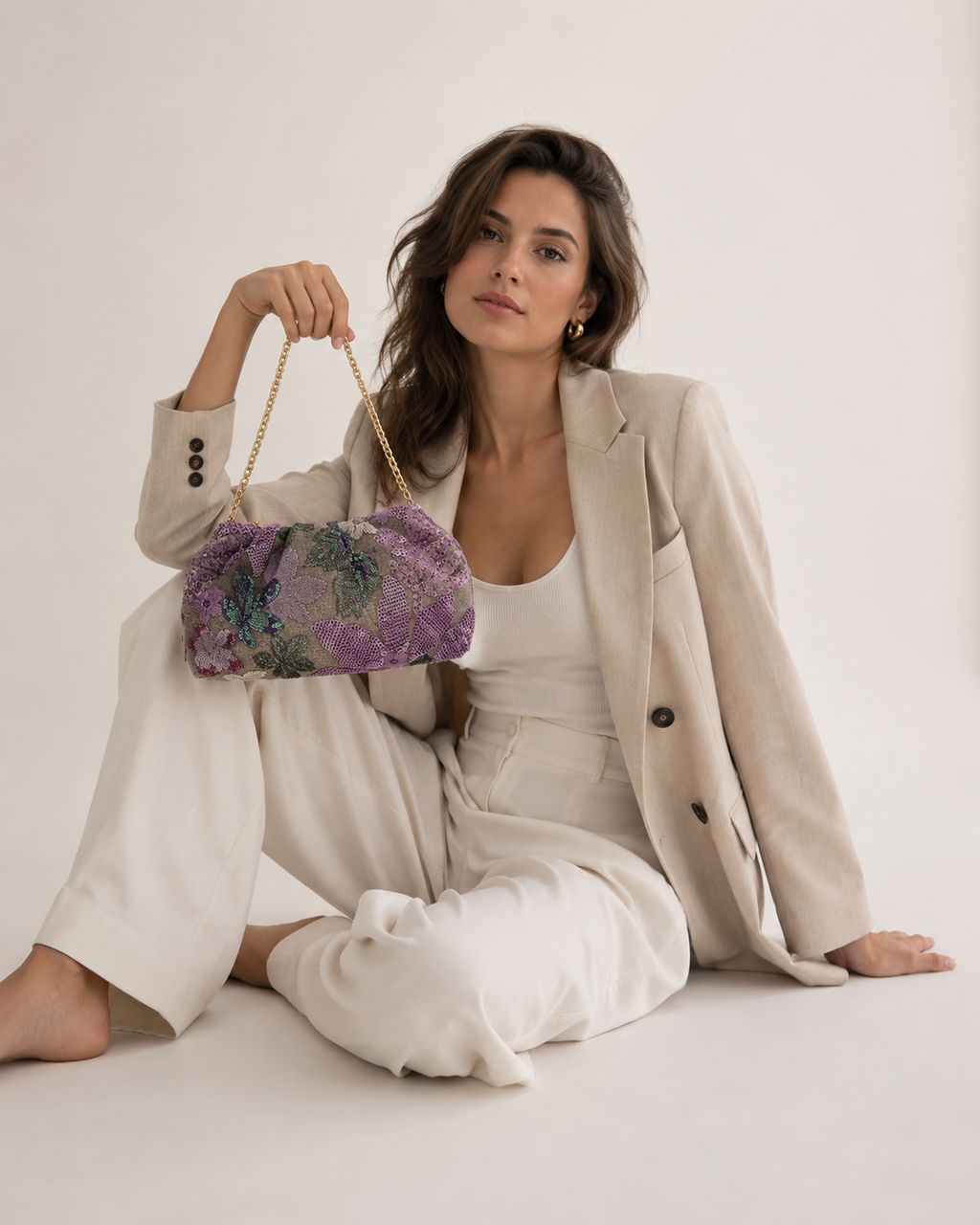 Mala Bordado Floral