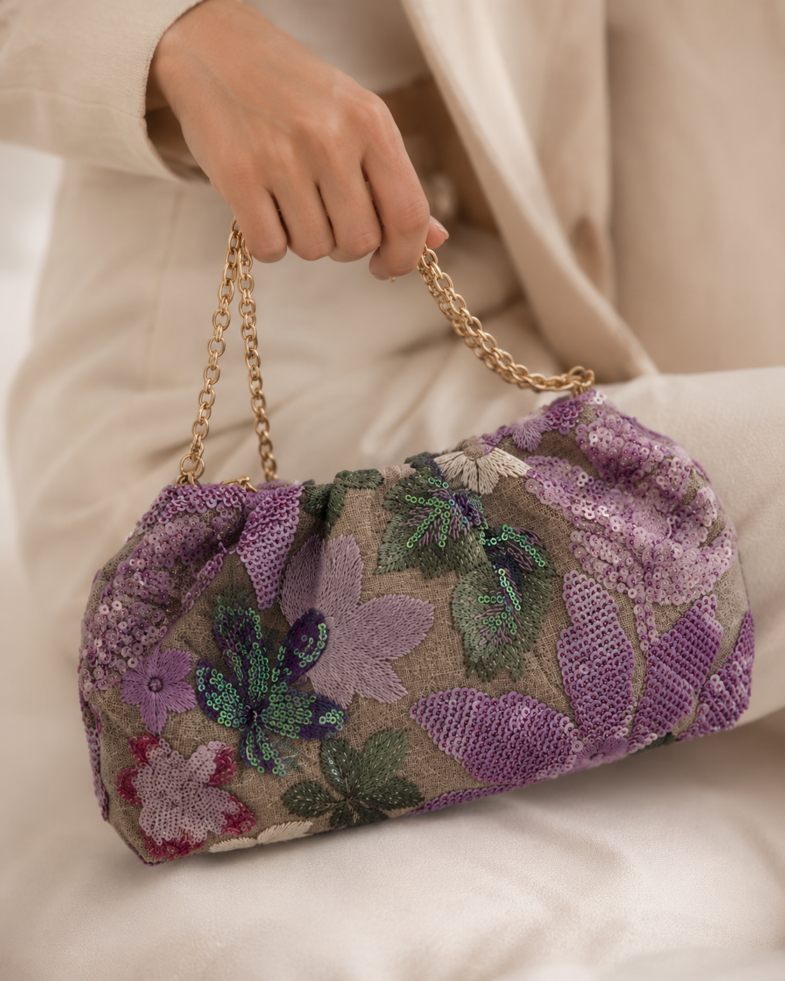 Mala Bordado Floral