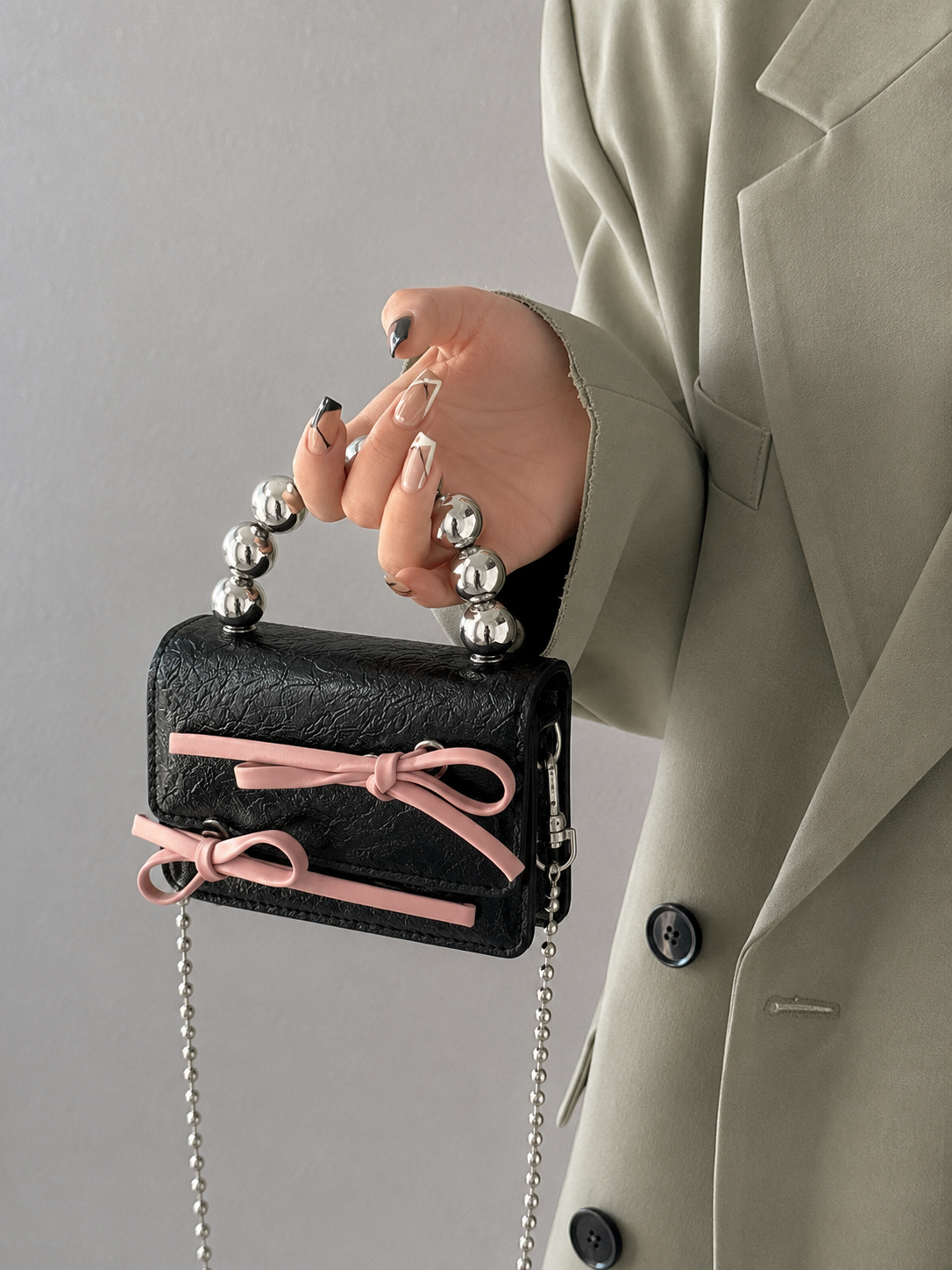 Mini Bolsa Rosé Coquette